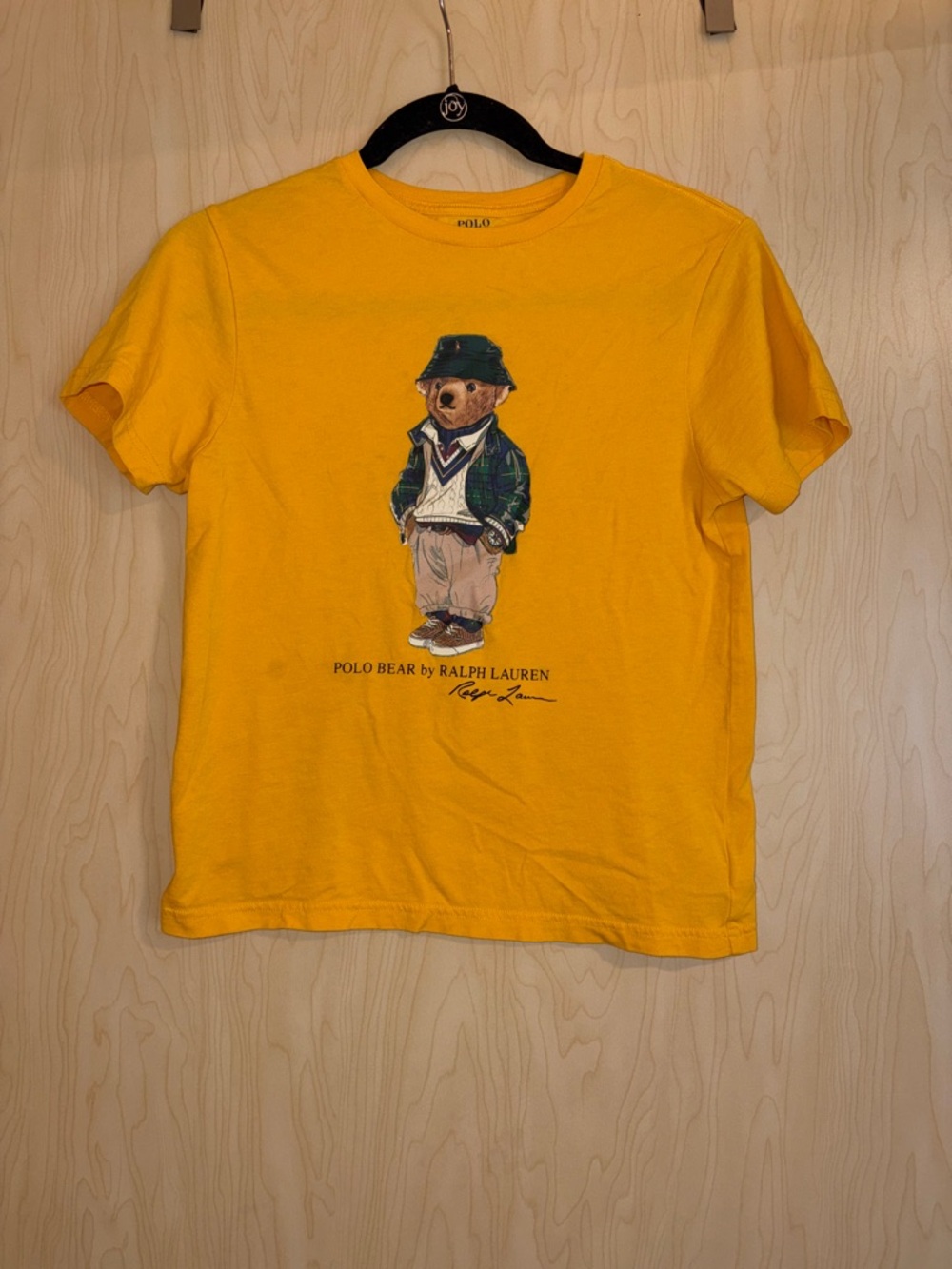 Polo by Ralph Lauren Yellow Polo Bear Graphic Tee